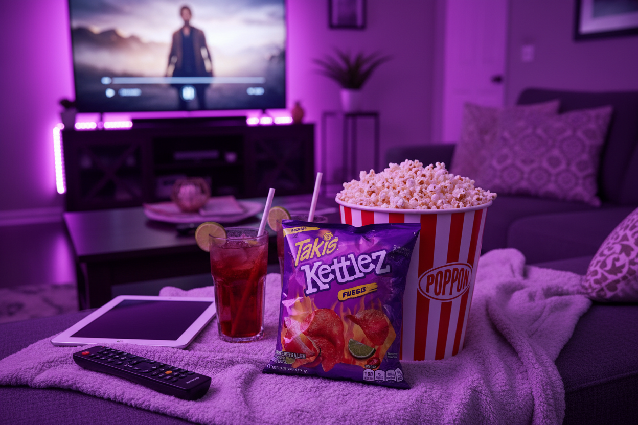 Takis Kettlez Fuego - Movie Night