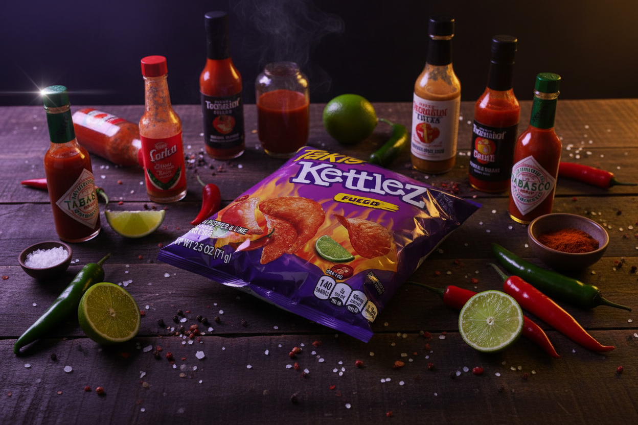 Takis Kettlez Fuego - Spicy Challenge