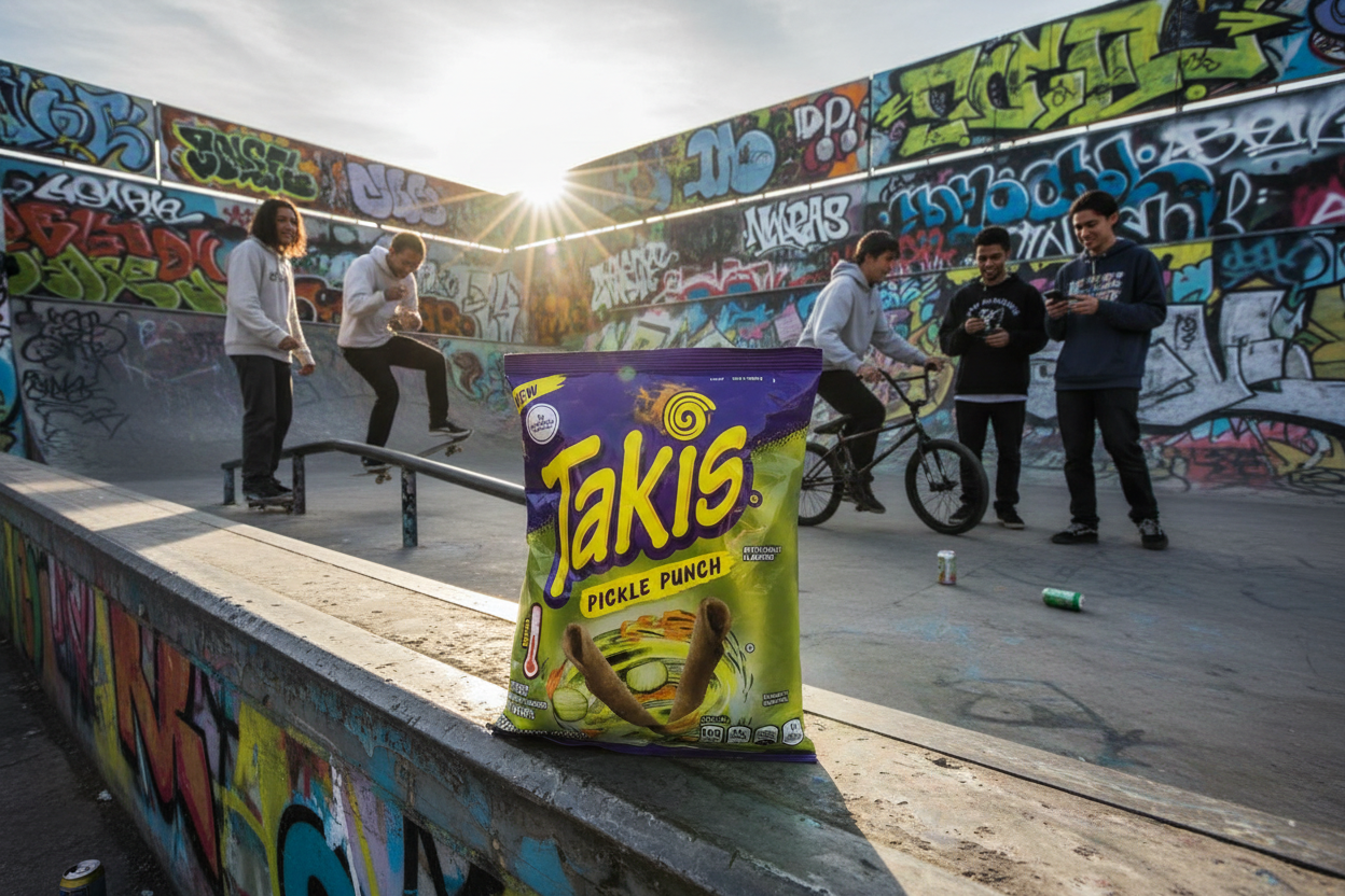 Takis Pickle Punch - Skate Park