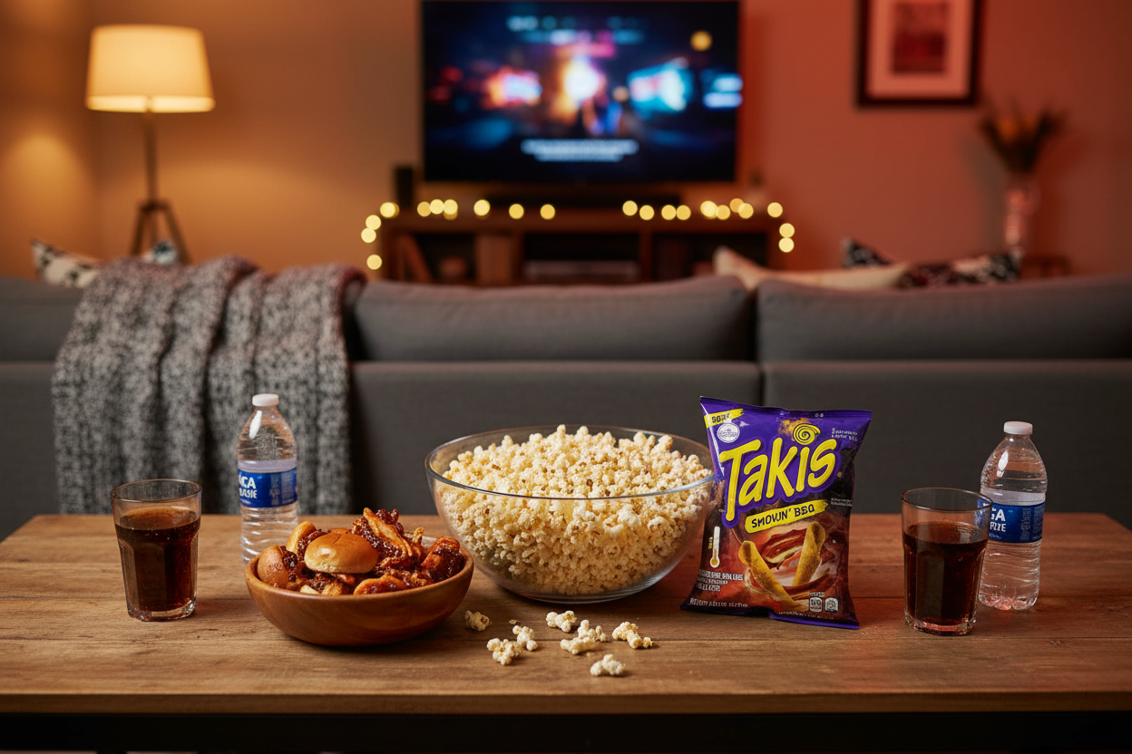 Takis Smokin' BBQ - Movie Night