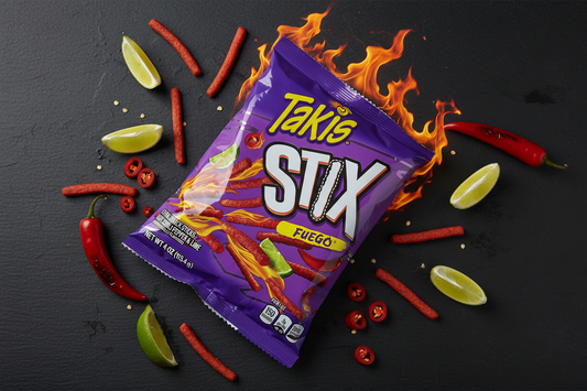 Takis Stix Fuego - Flat Lay