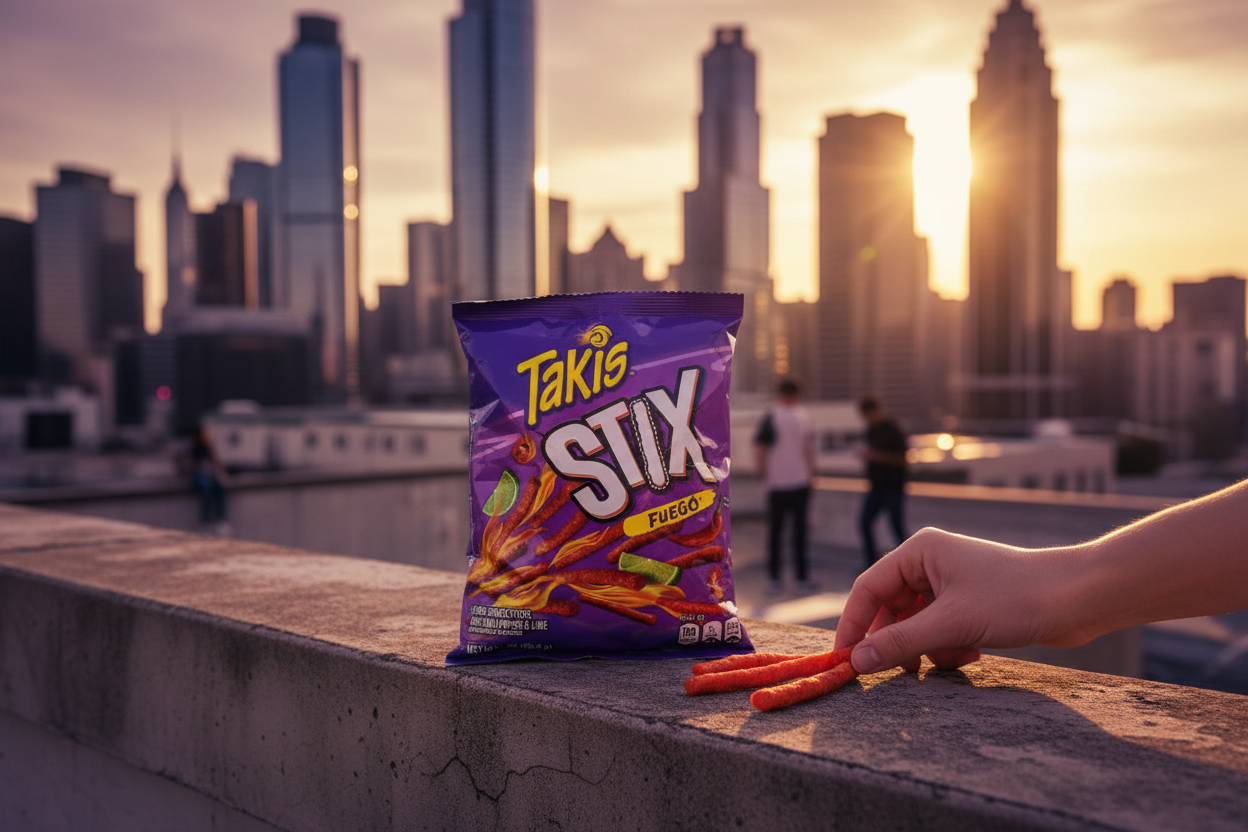 Takis Stix Fuego - Rooftop