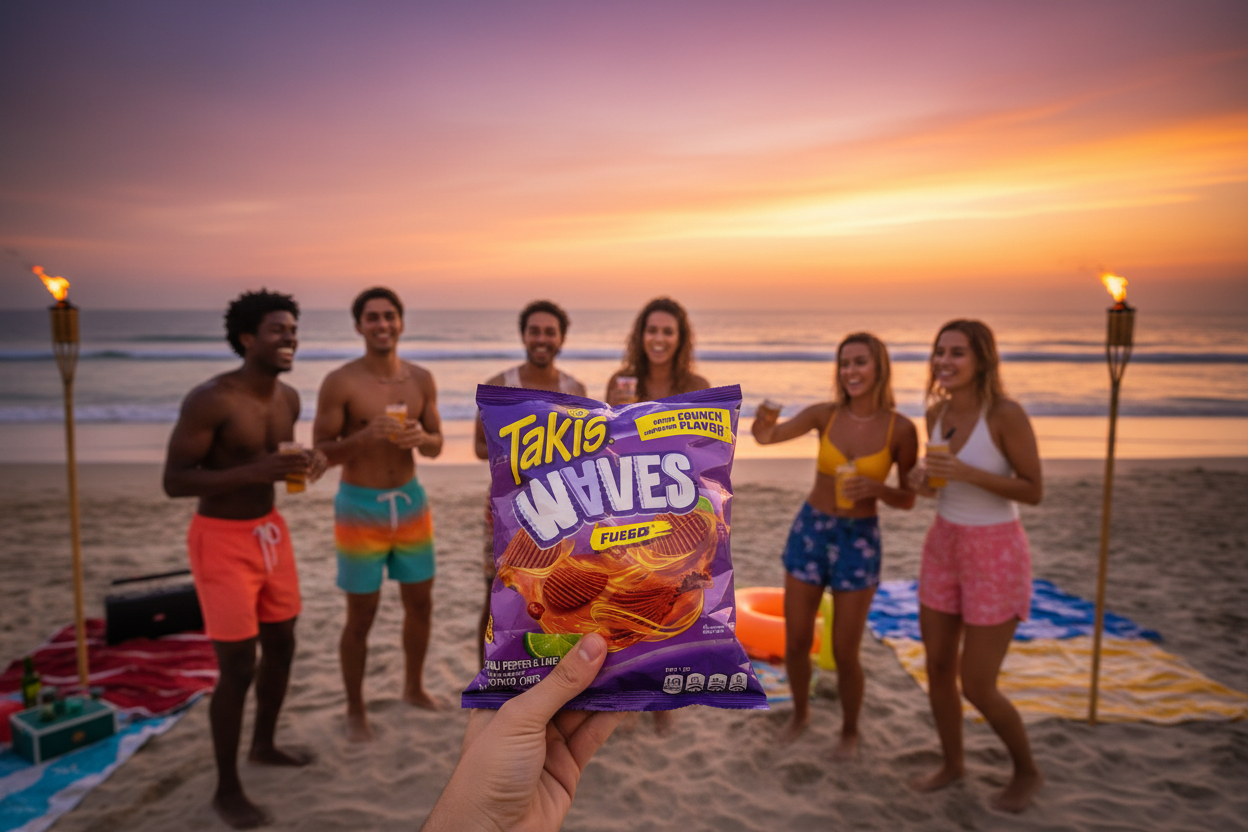 Takis Waves Fuego - Beach