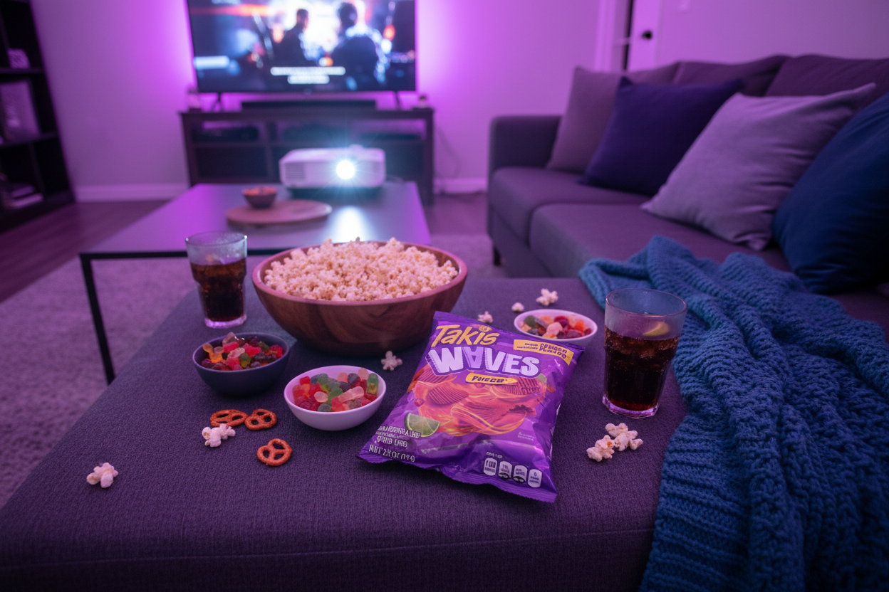Takis Waves Fuego - Movie Night