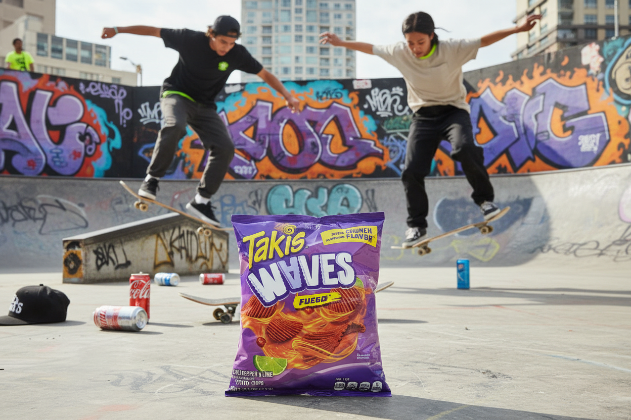 Takis Waves Fuego - Skate Park