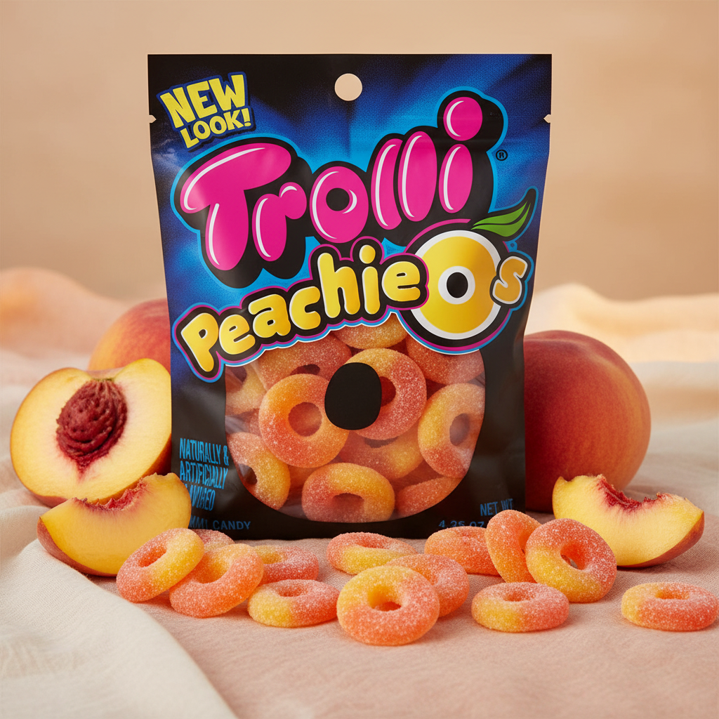 Trolli Peachie O's Gummies