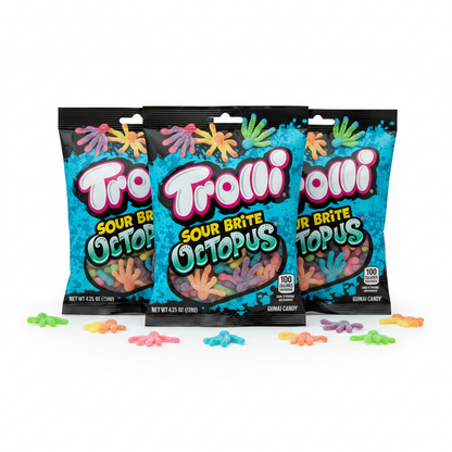Trolli Sour Brite Octopus 3 Pack Product Image
