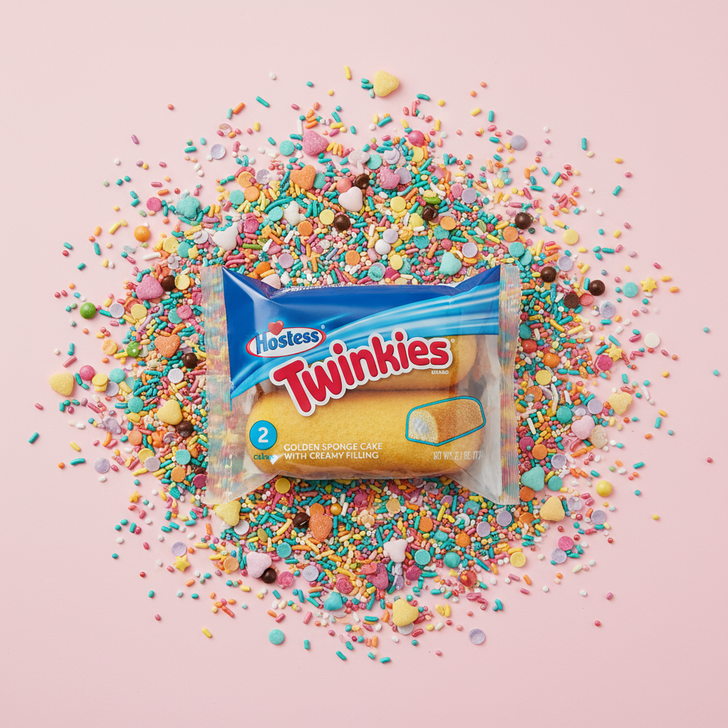 Twinkies Party Flat Lay