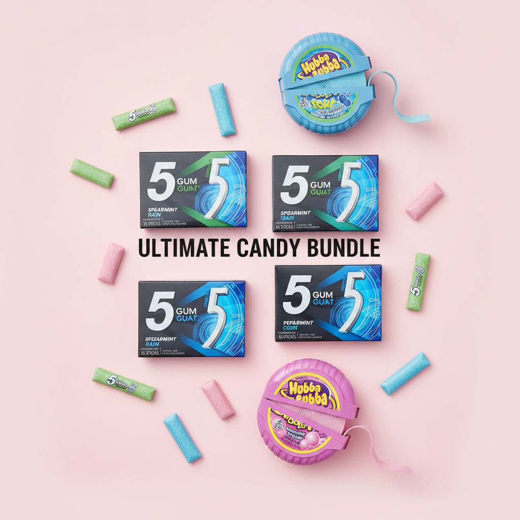 Ultimate Candy Bundle - Pastel Flat Lay