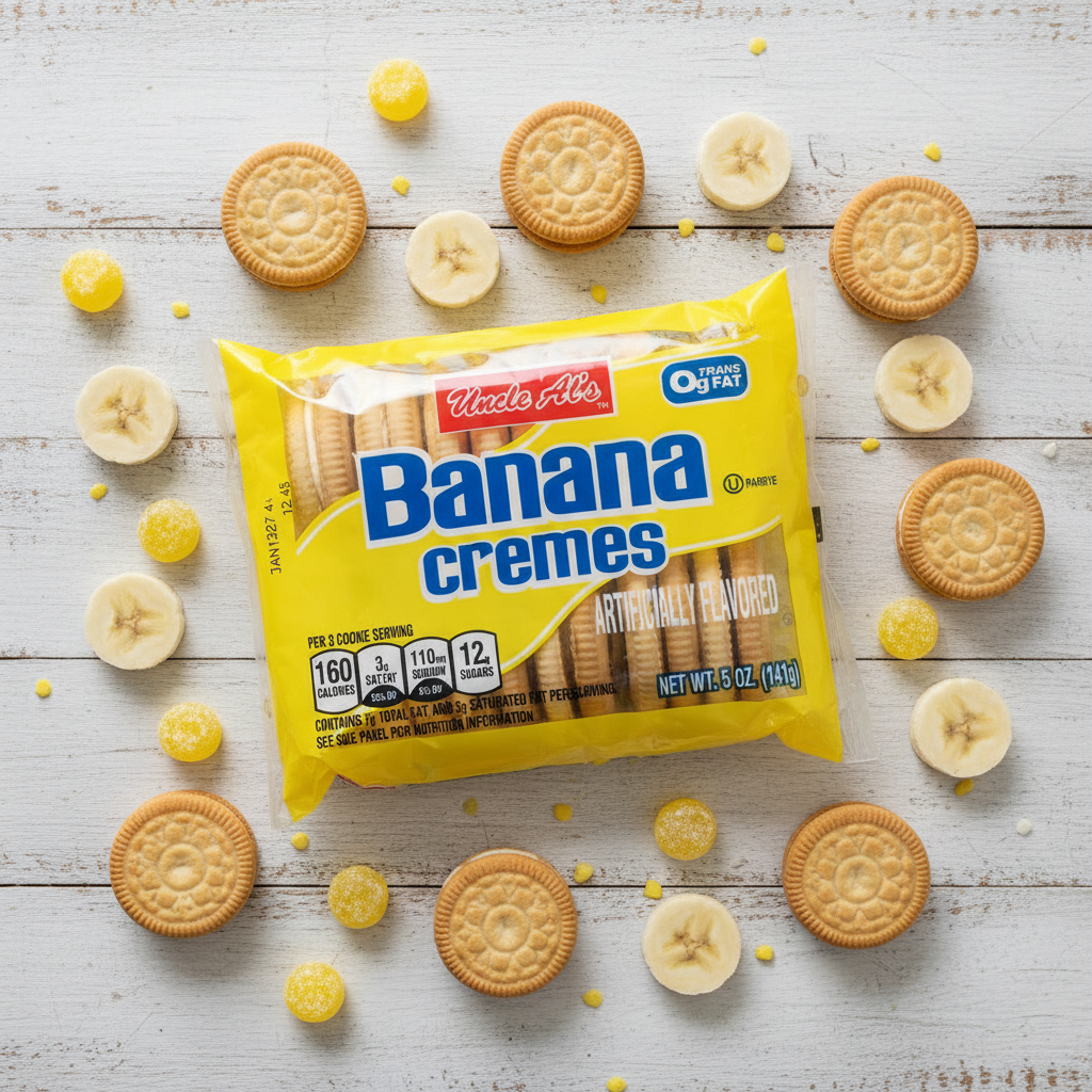 Uncle Als Banana Flat Lay 2