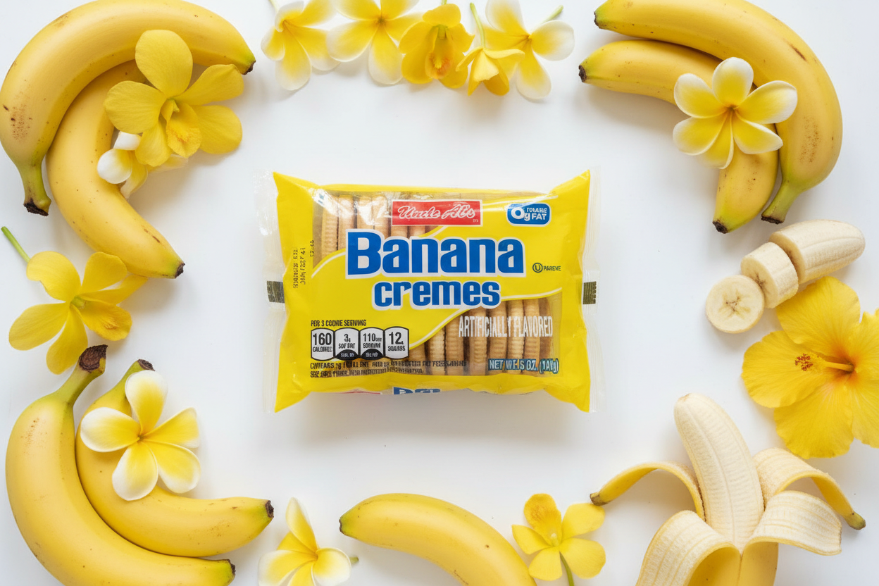 Uncle Als Banana Flat Lay