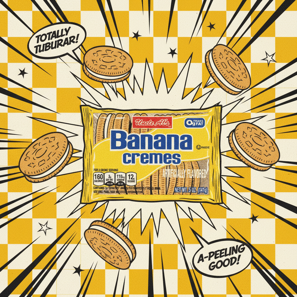 Uncle Als Banana Retro