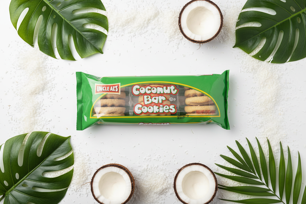 Uncle Als Coconut Flat Lay