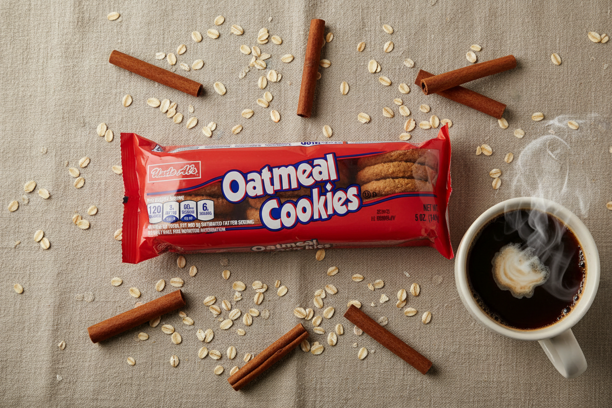 Uncle Als Oatmeal Flat Lay