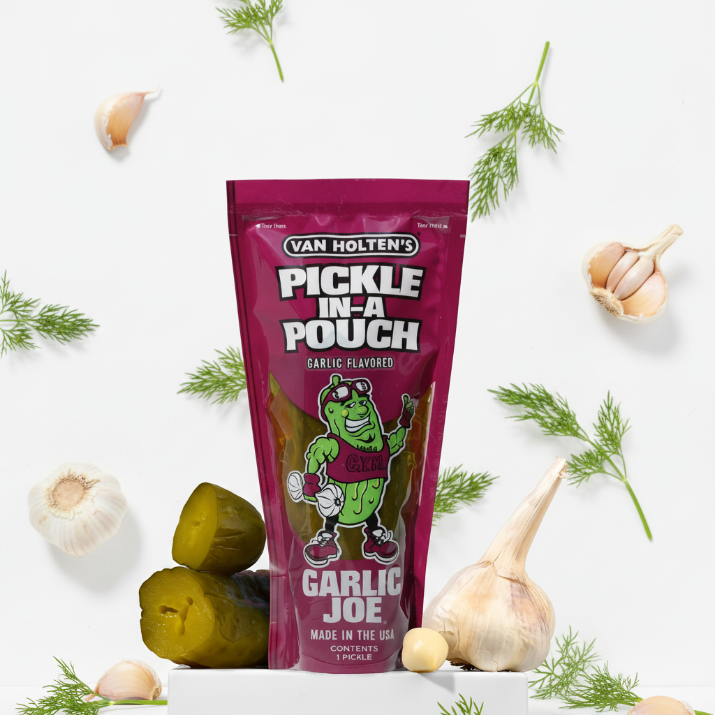 Van Holten's Pickle In-A-Pouch Garlic Joe