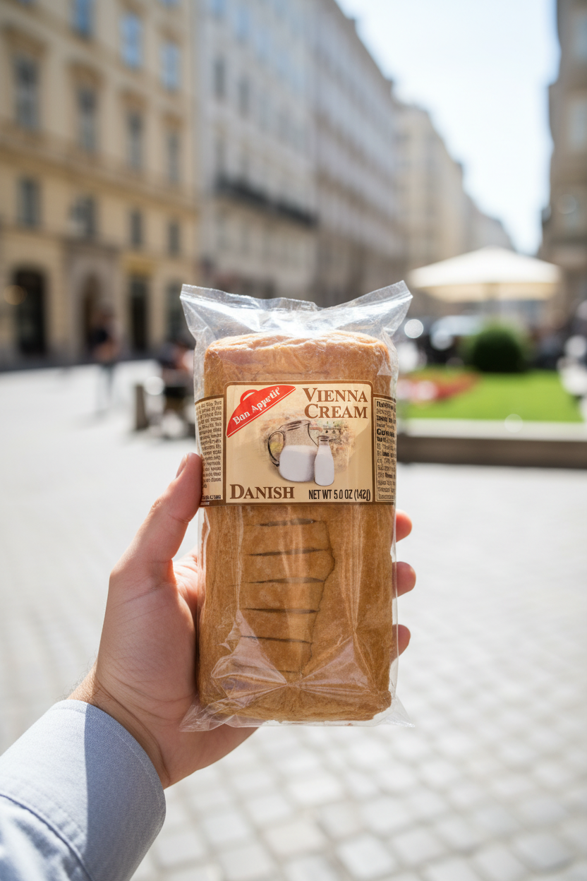 Vienna Cream Danish Grab and Go