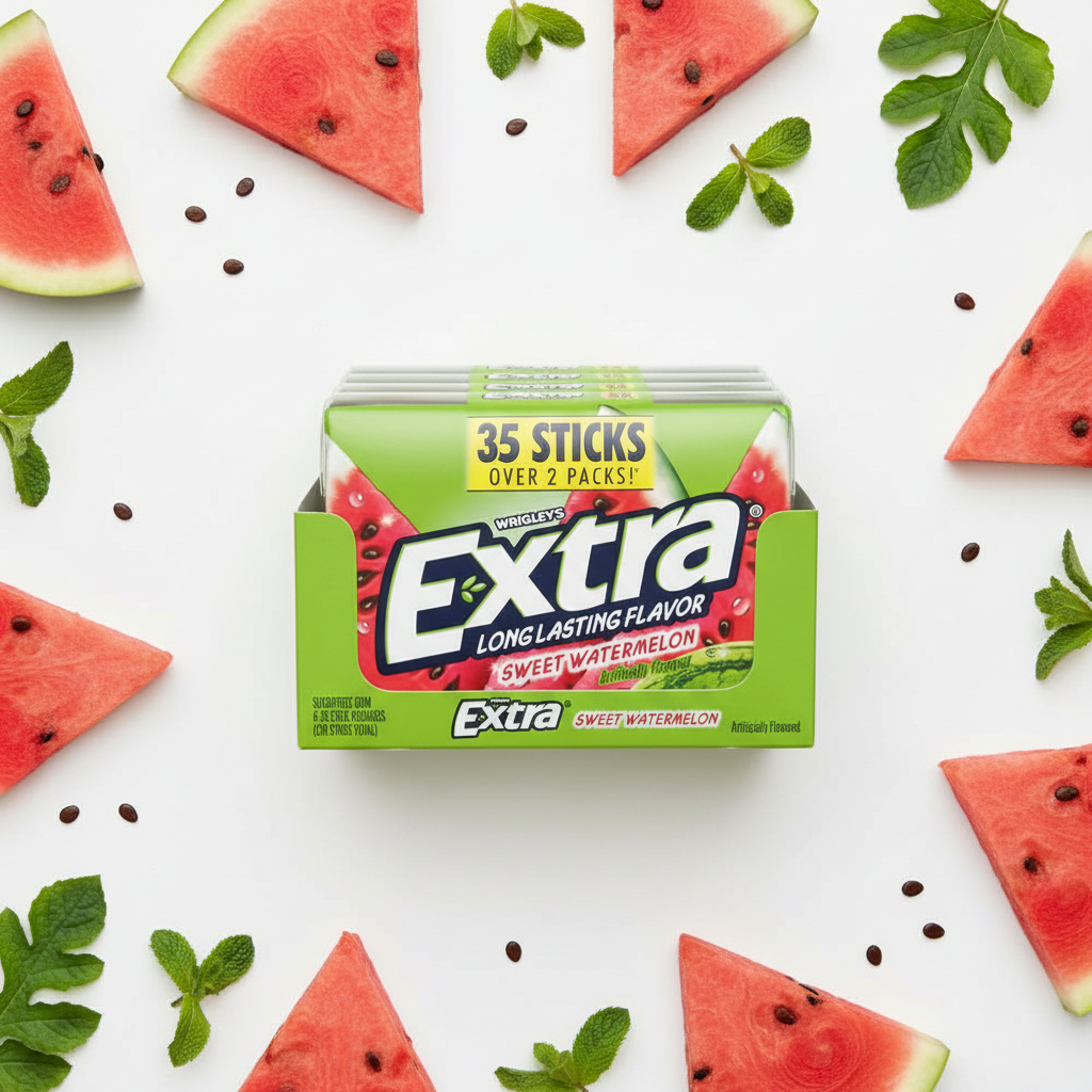 Watermelon Flat Lay