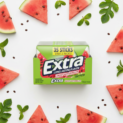 Watermelon Flat Lay