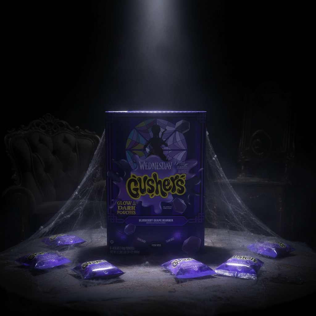 Wednesday Gushers Glow Dark