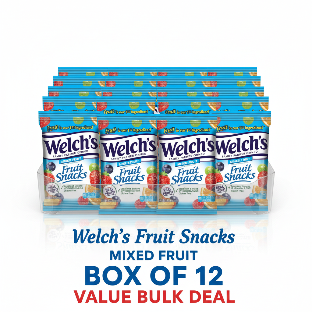 Welch's Fruit Snacks Box of 12