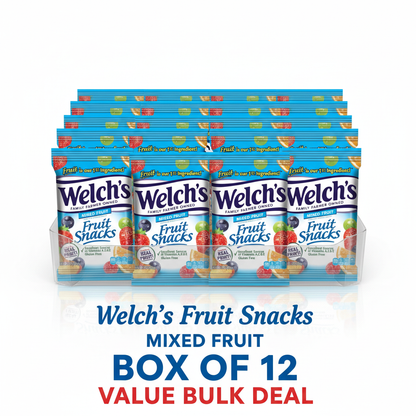 Welch's Fruit Snacks Box of 12