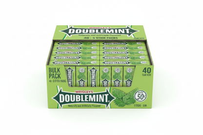 Wrigley's Doublemint Gum Box of 40