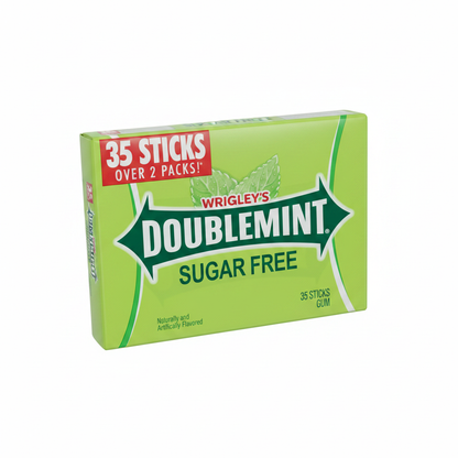 Wrigley's Doublemint Sugar Free Gum – Enhanced