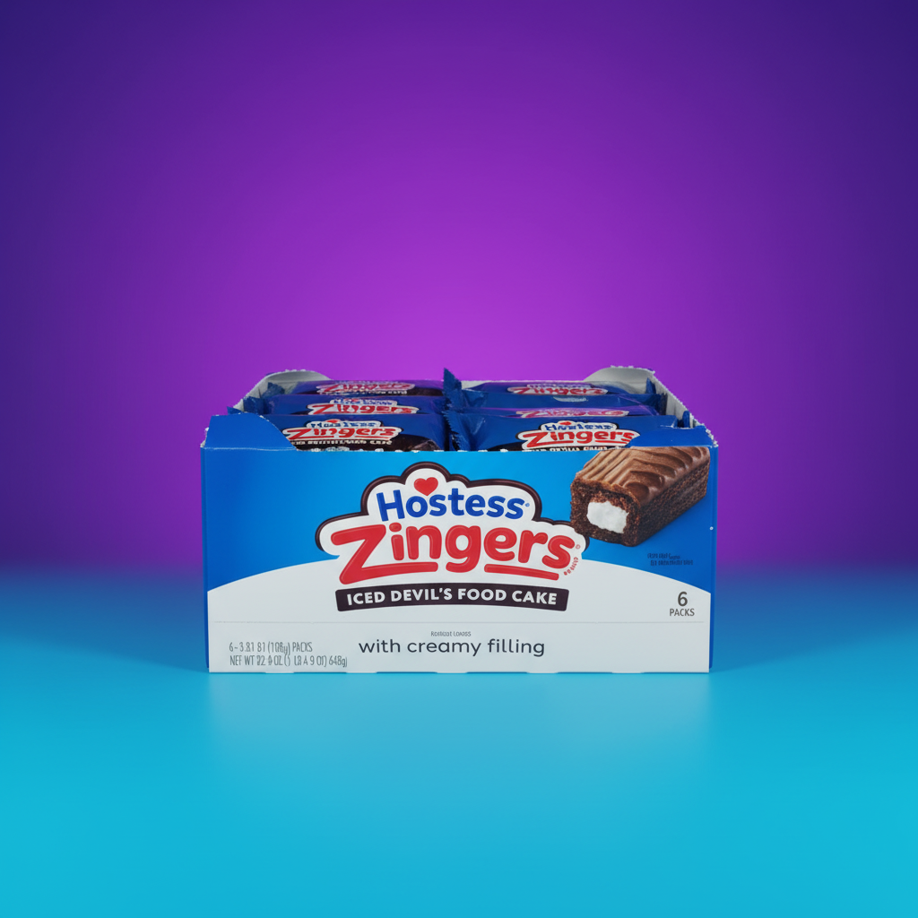 Zingers Devils Food Box Neon