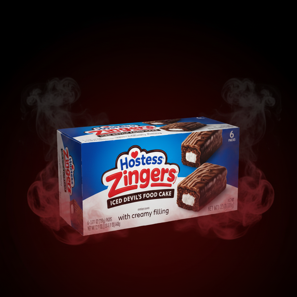 Zingers Devils Food Box Red Black