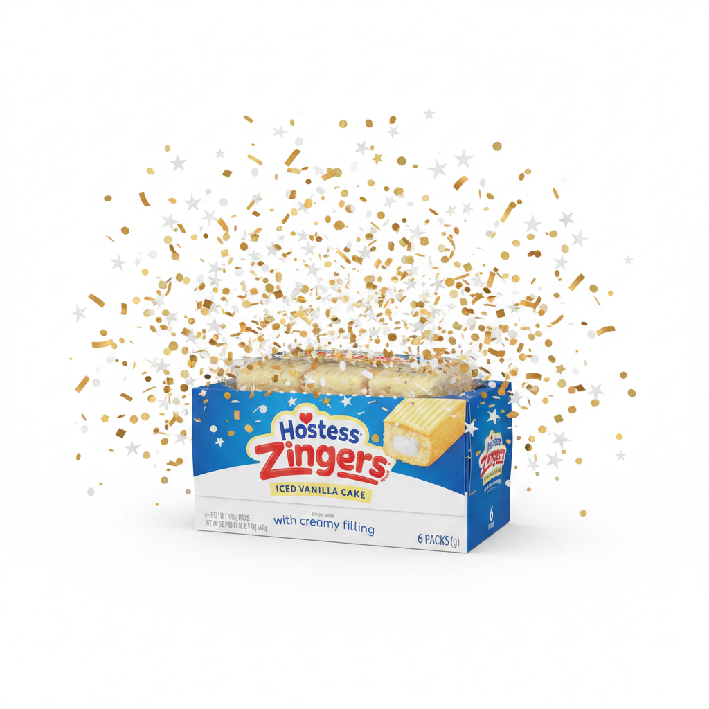 Zingers Vanilla Box Confetti