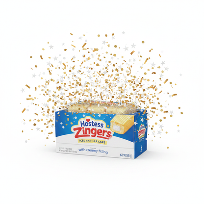 Zingers Vanilla Box Confetti