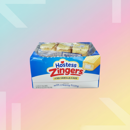 Zingers Vanilla Box Neon