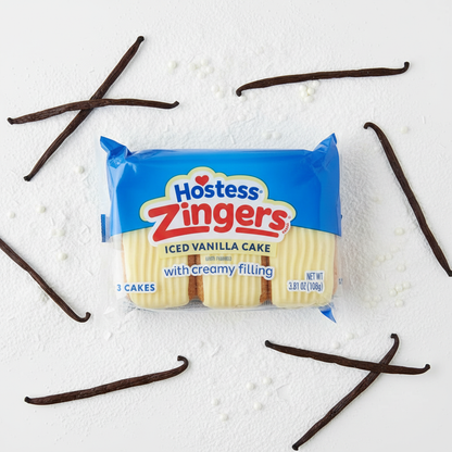 Zingers Vanilla Flat Lay