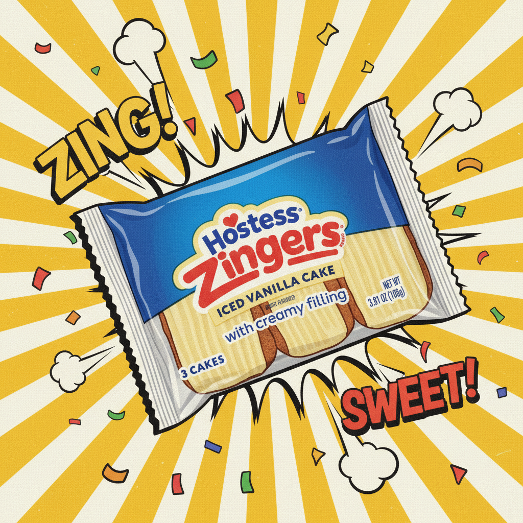 Zingers Vanilla Retro